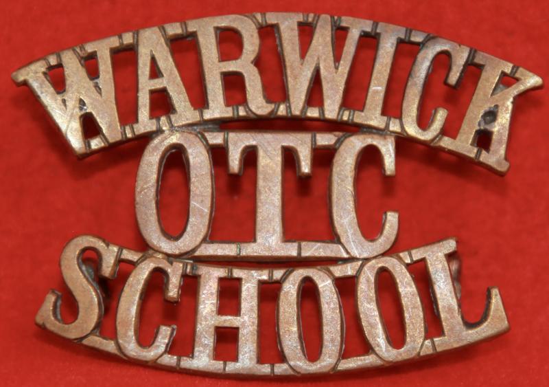 Warwick/OTC/School Shoulder Title