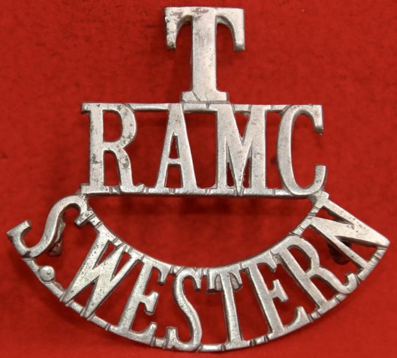 T/RAMC/S Western Shoulder Title