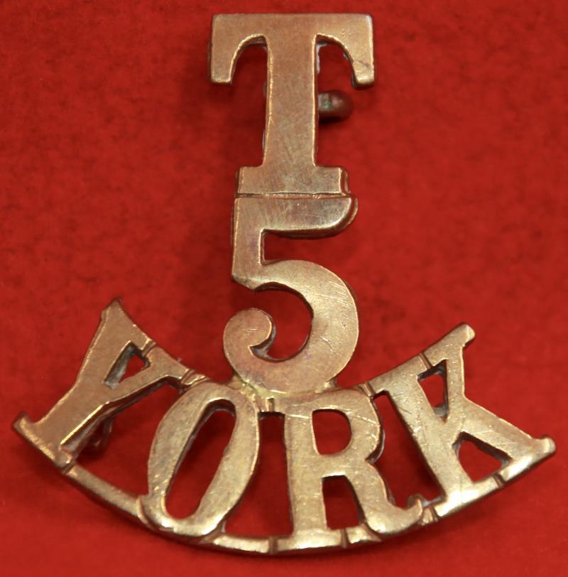 T/5/York Shoulder Title