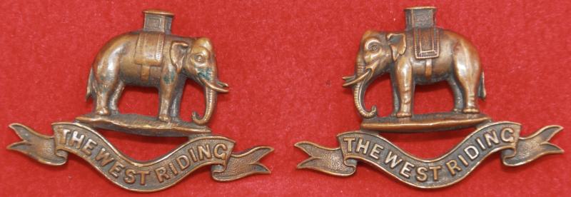 West Riding OSD Collar Badges