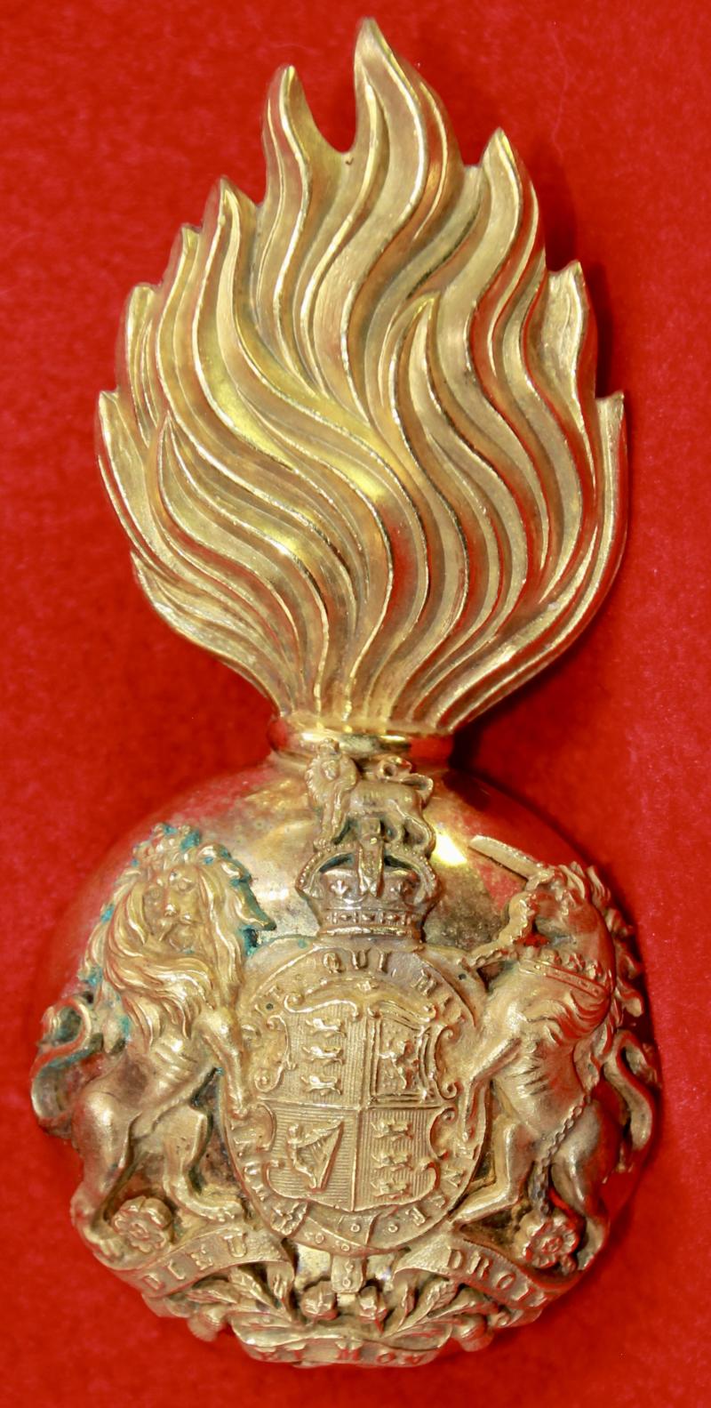 RSF Officer's Fur Cap Grenade