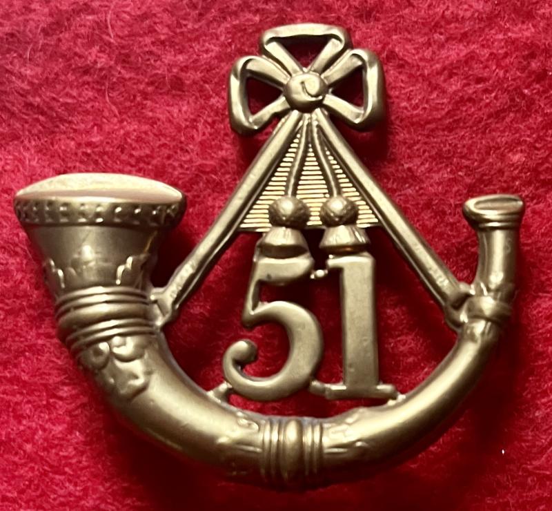 51st Foot Glengarry Badge