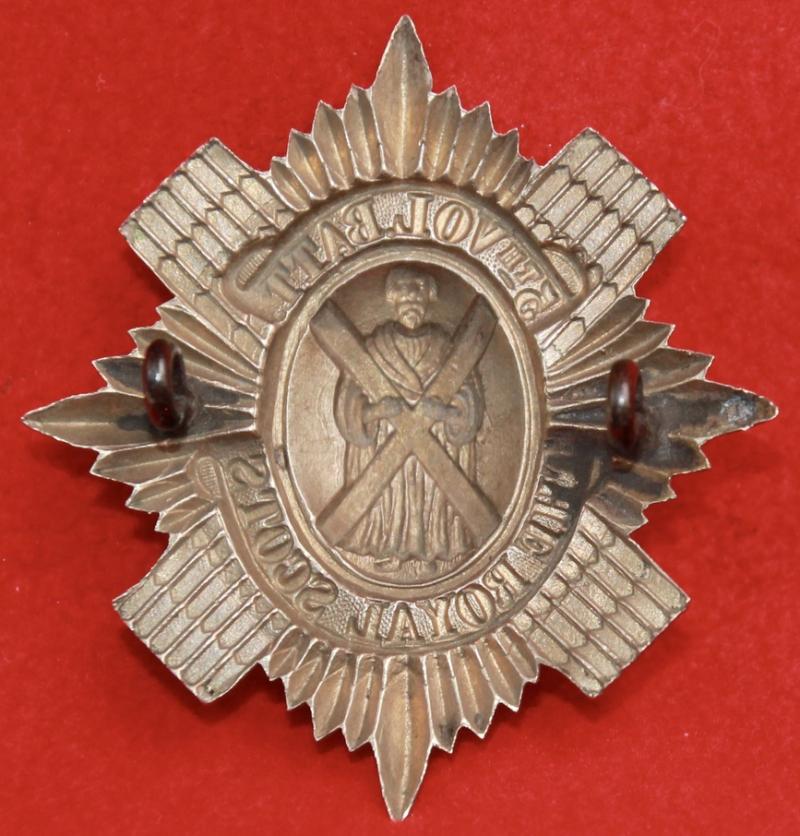 5th VB Royal Scots Glengarry Badge