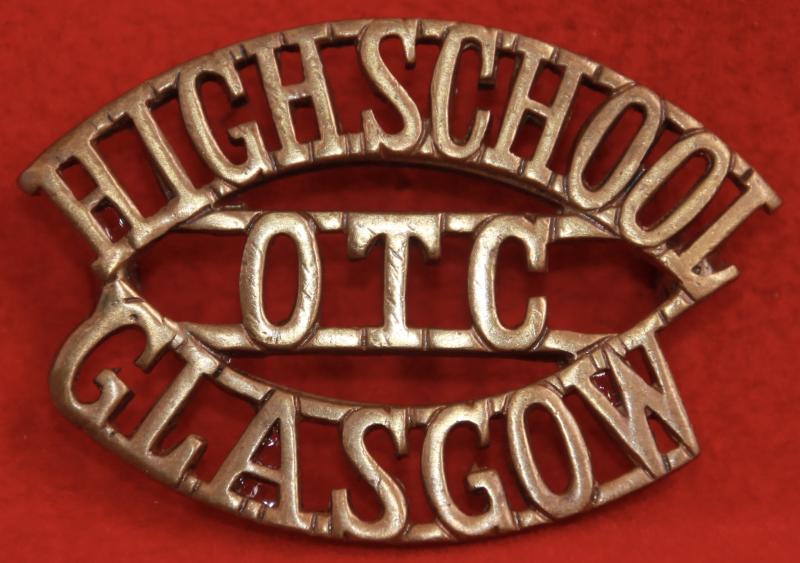 High School/OTC/Glasgow Shoulder Title