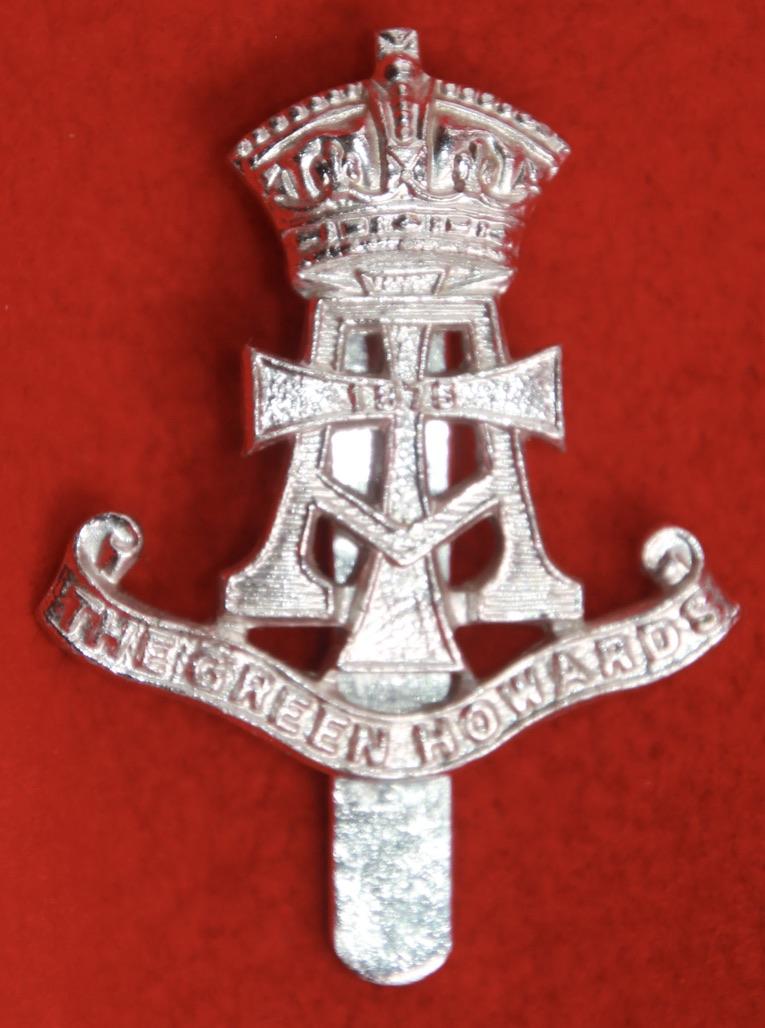 Anodised Green Howards Cap Badge