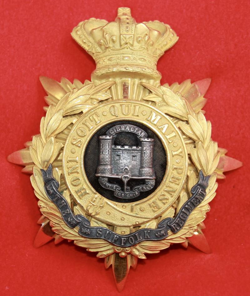 Victorian Suffolk Regt Officer's HP