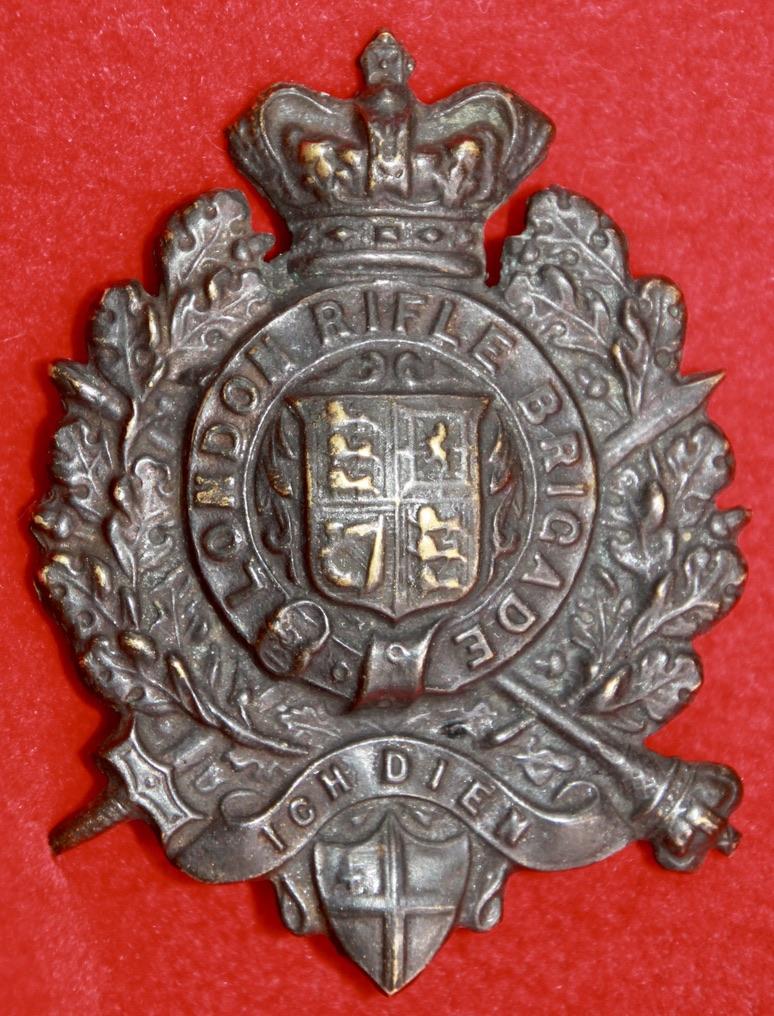 London Rifle Brigade Glengarry Badge