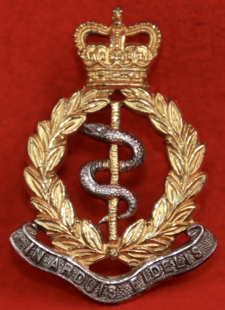 RAMC Officer's Cap Badge
