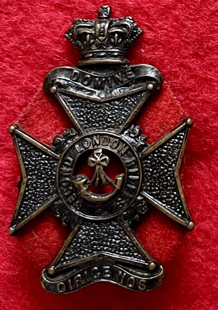 2nd London Rifles Cap Badge