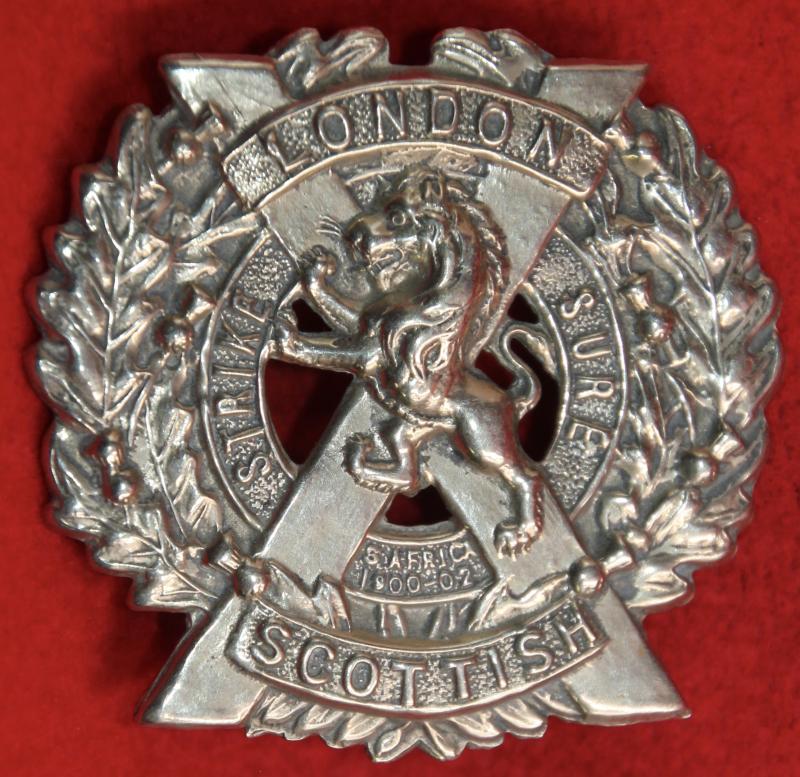 London Scottish Glengarry Badge