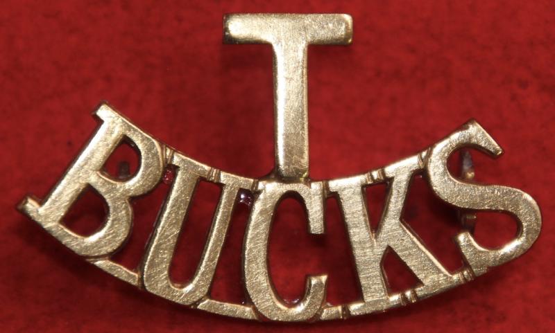 T/Bucks Shoulder Title