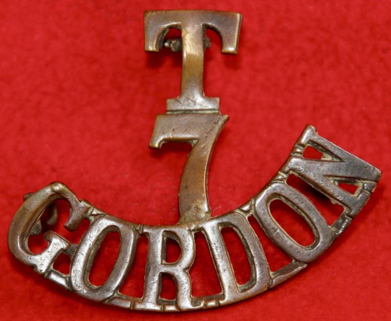 T/7/Gordon Shoulder Title
