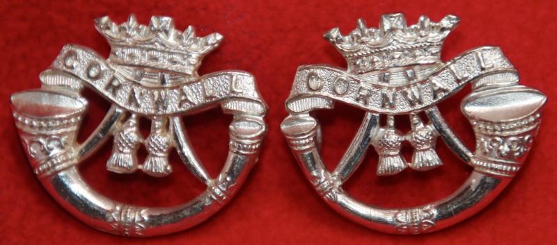 DCLI Officer's Collar Badges