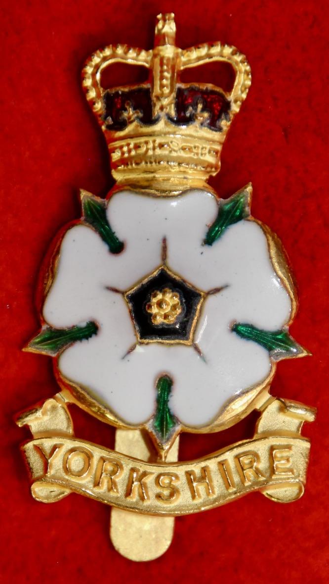Yorkshire Volunteers Cap Badge