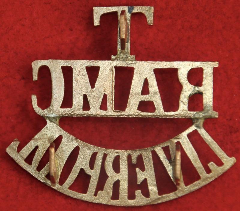 T/RAMC/Liverpool Shoulder Title