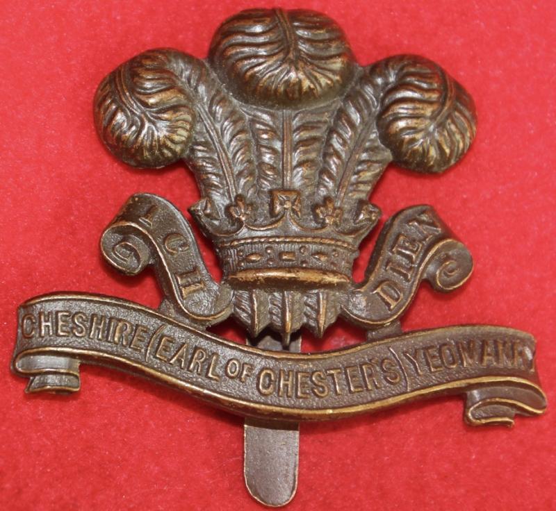 Cheshire Yeomanry Cap Badge