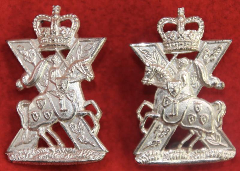 Highland Yeo Officer's Collar Badges