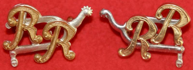 Rough Riders Collar Badges