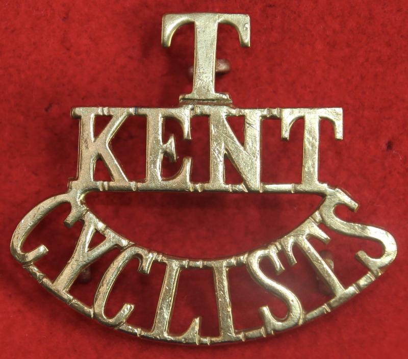 T/Kent/Cyclists Shoulder Title