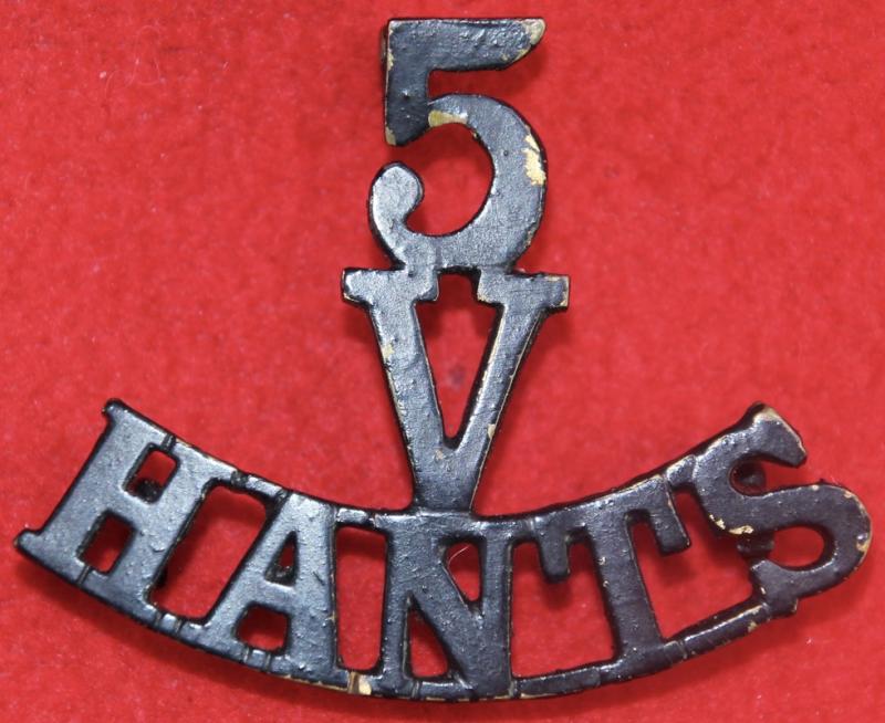5/V/Hants Shoulder Title