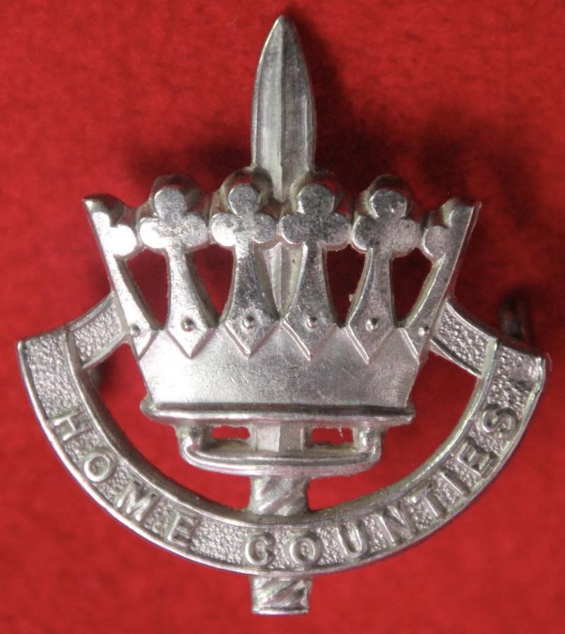 Home Counties Brigade Officer's Cap Badge