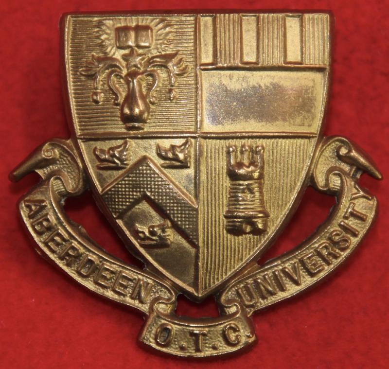 Aberdeen OTC Glengarry Badge