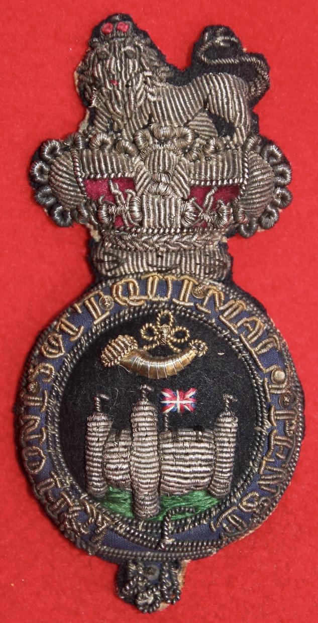 Tower Hamlets Militia Officer's Badge
