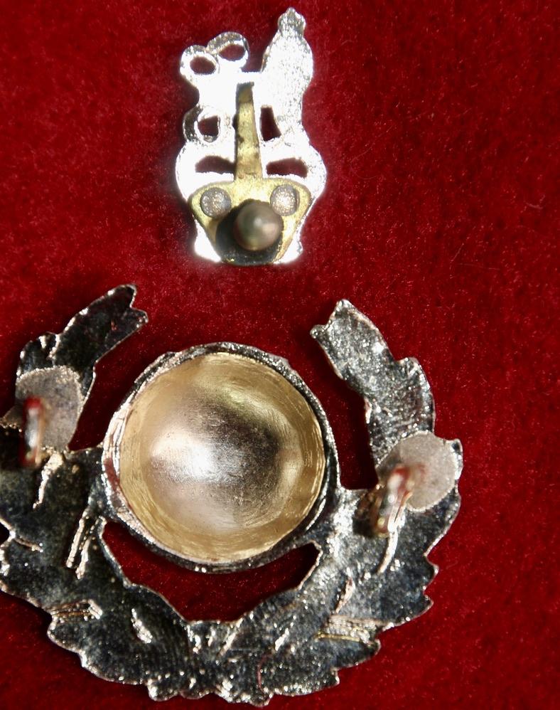 Anodised RM WO2's Beret Badge