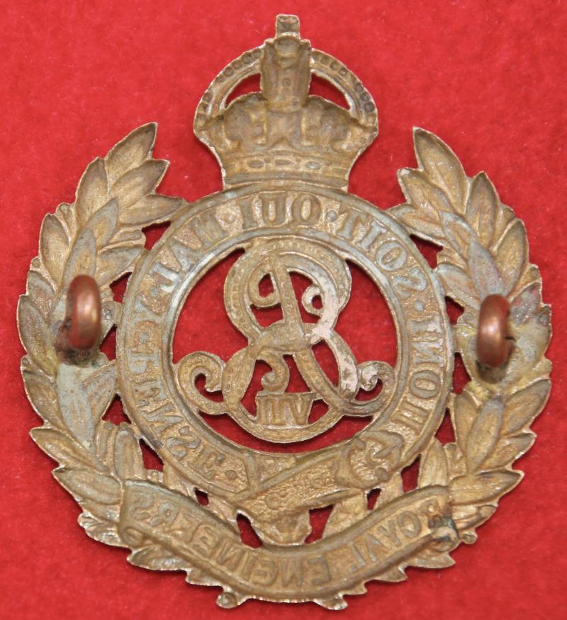 RE Ed7th Cap Badge