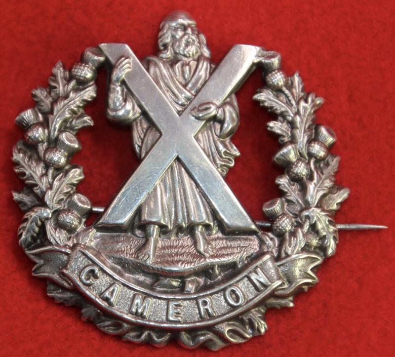 QOCH Officer's Glengarry Badge