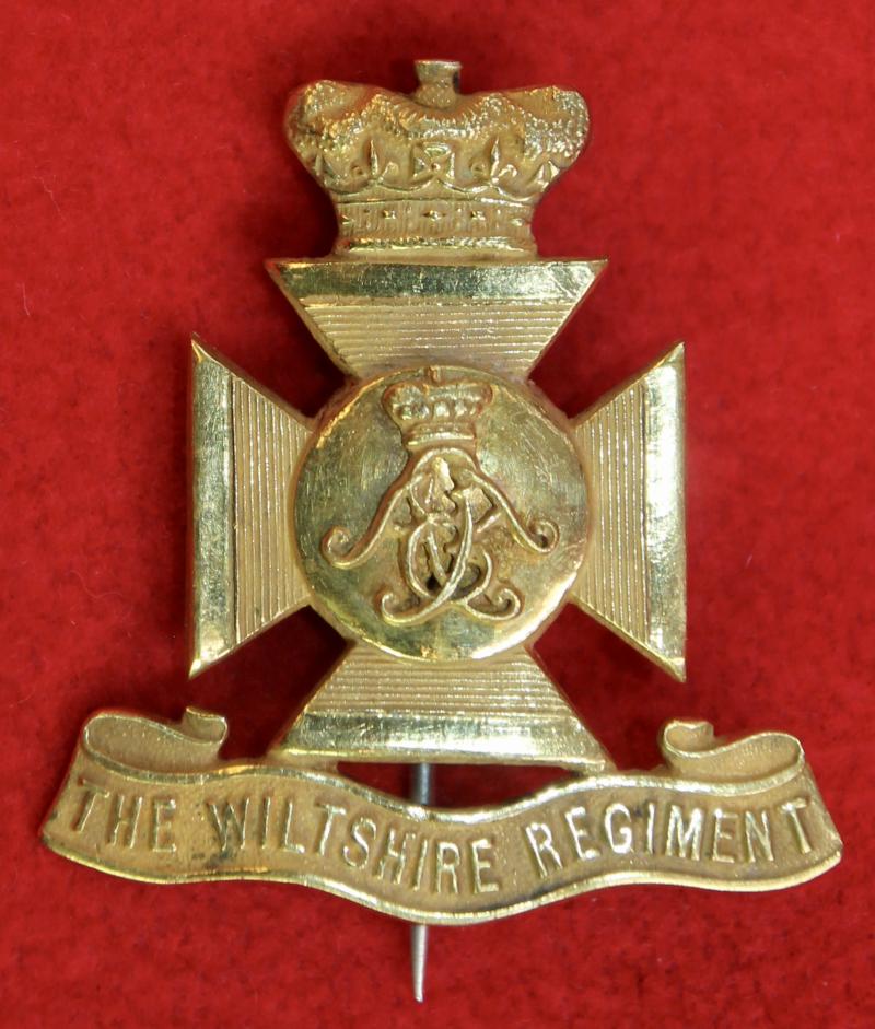 Wilts Regt Officer's Puggaree Badge