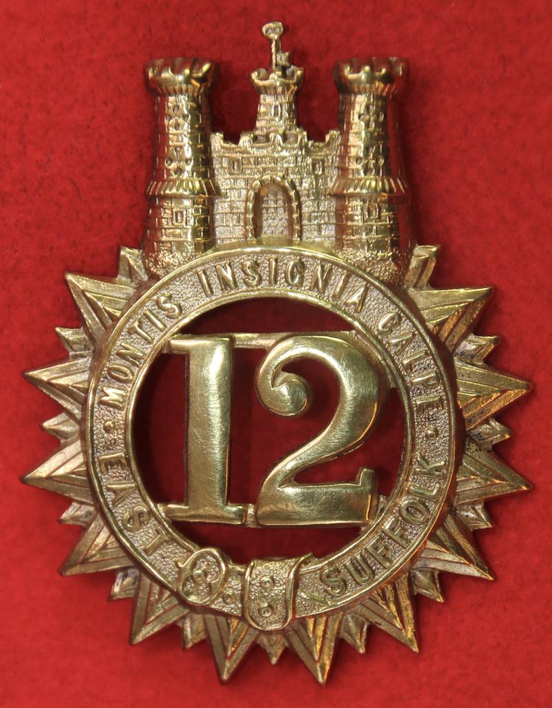 12th Foot Glengarry Badge