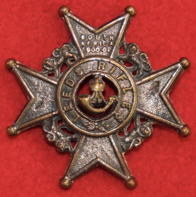 Leeds Rifles OSD Cap Badge