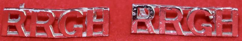 Anodised RRGH Shoulder Titles