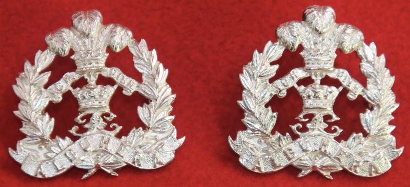 Middlesex Regt Officer's Collar Badges