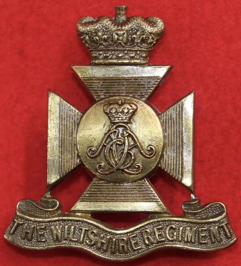 Wilts Regt Officer's Collar Badge