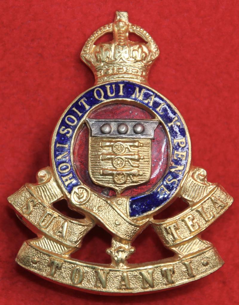 RAOC Officer's 1947-49 Cap Badge