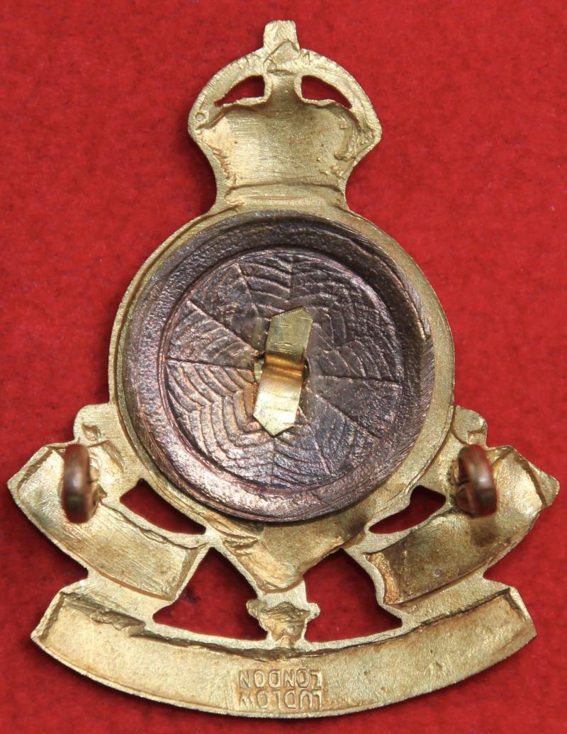 RAOC Officer's 1947-49 Cap Badge