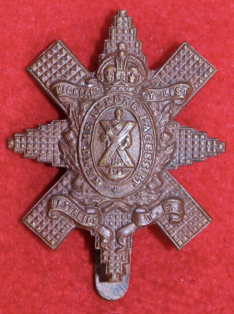 Highland Cyclists OSD Glengarry Badge