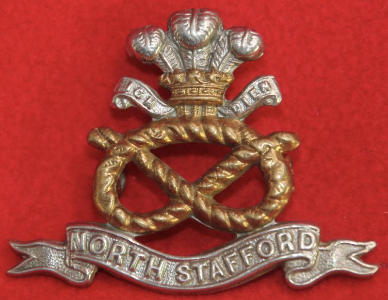 N Staffs Regt Cap Badge