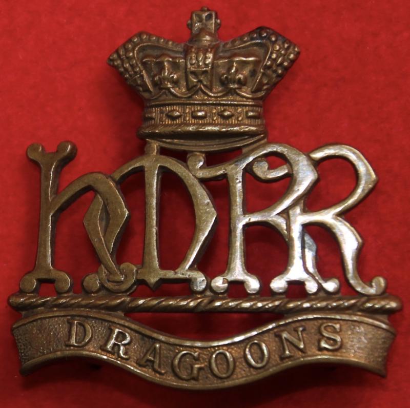 HMRR Dragoons Cap Badge