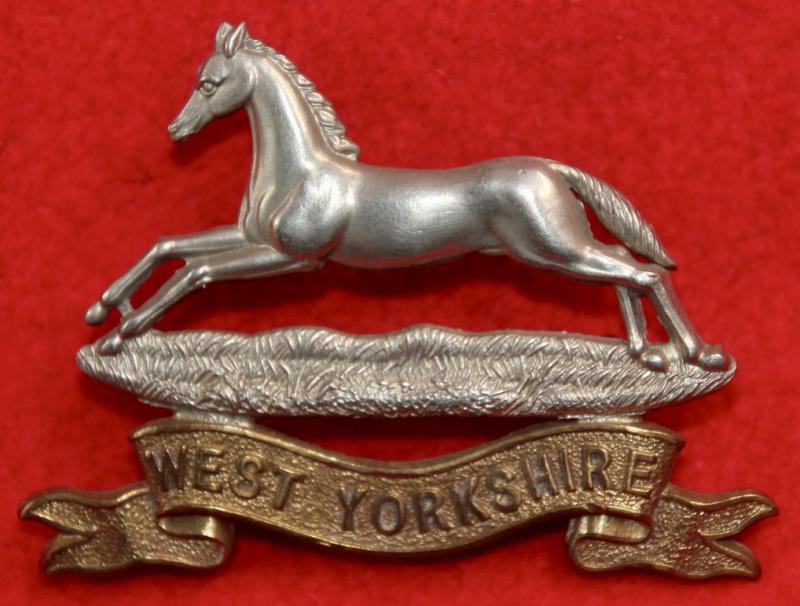 W Yorks Cap Badge