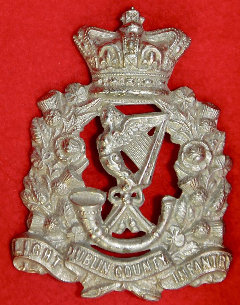 Dublin County (LI) Militia Glengarry Badge