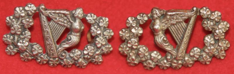 Roscommon Militia Collar Badges