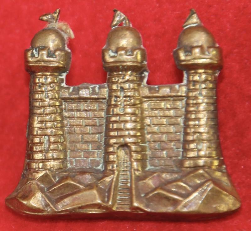 Early KOSB Collar Badge