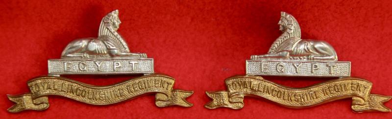 R Lincs Collar Badges