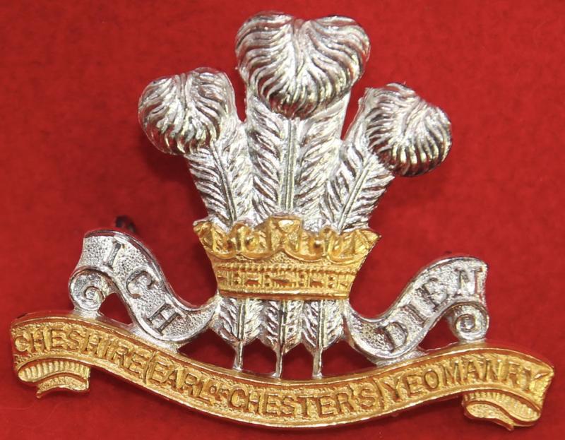 Chesnire Yeo Officer's Cap Badge