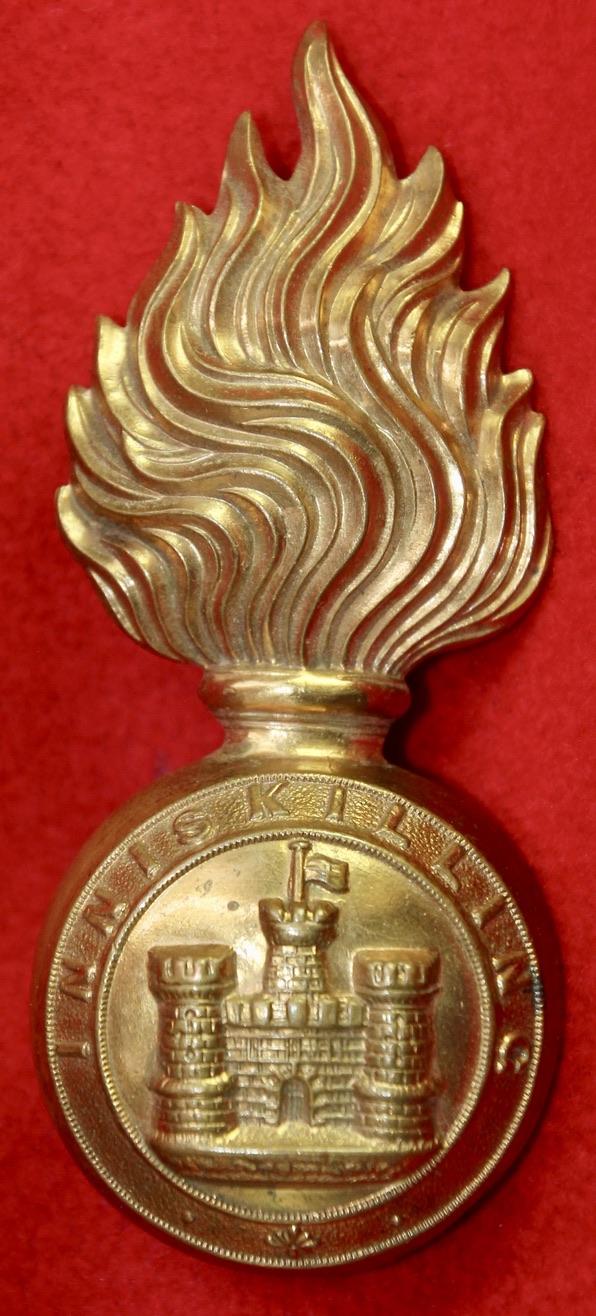 Inniskilling Fusiliers Fur Cap Grenade