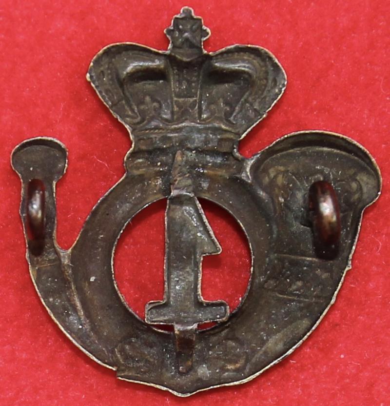 1st Lanarkshire RVC Forage Cap Badge