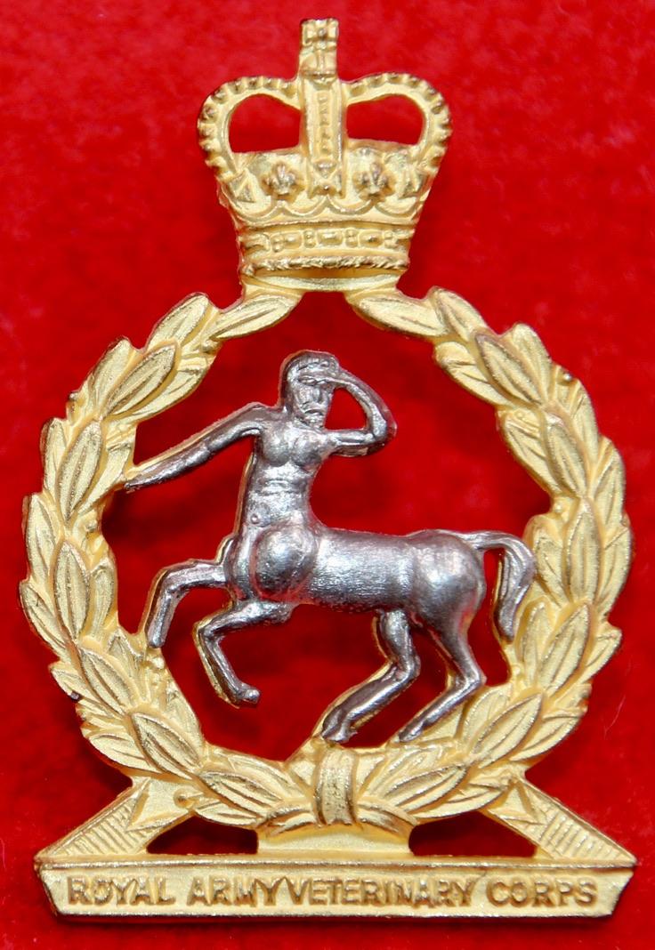 RAVC Officer's Cap Badge
